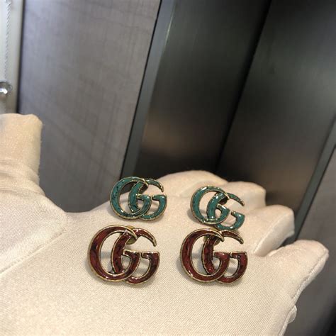 fake gucci diamond earrings|tiffany dupe earrings.